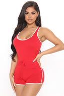 Ashley Athletic Red Romper ( Size X Large)